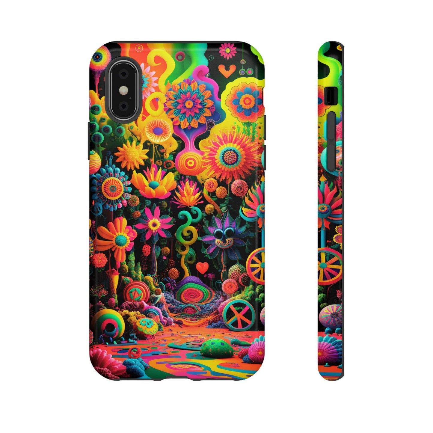 Tough Phone Case :" Eclectic Elegance Phone Case Collection" ( Hippie Style patterns)