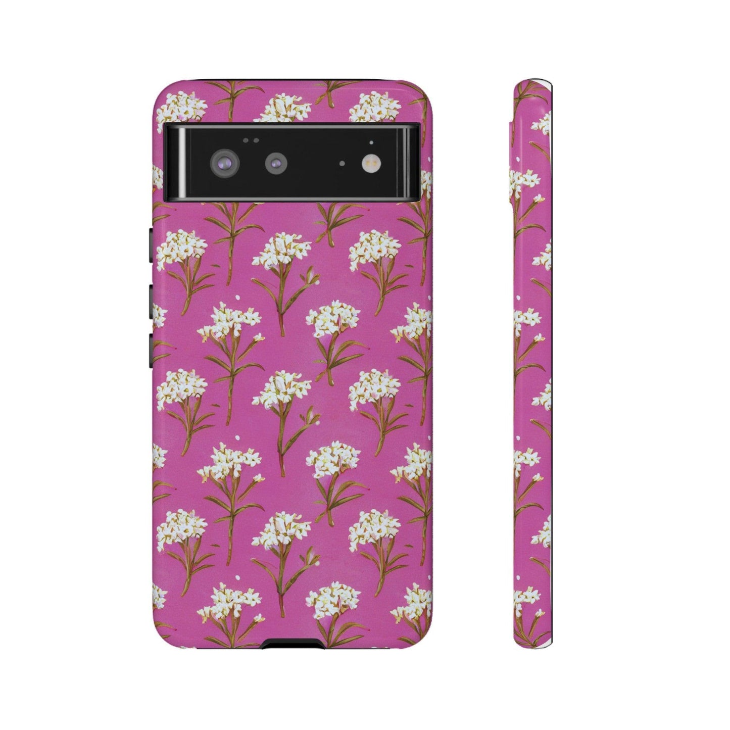 Tough Cellphone Case :" Eclectic Elegance Phone Case Collection" ( Floral patterns)