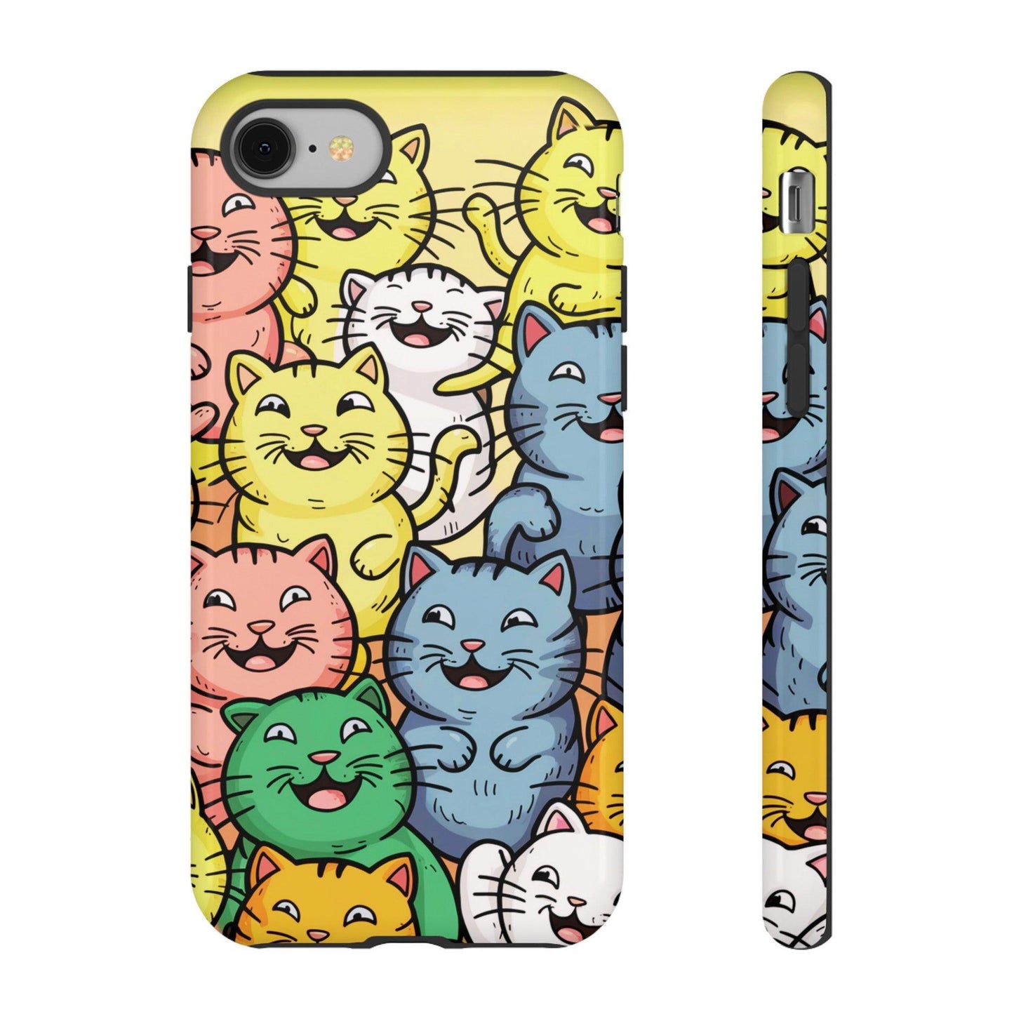 Cat Lovers Collection Tough Cellphone Case - Cosmic Creations by Karen