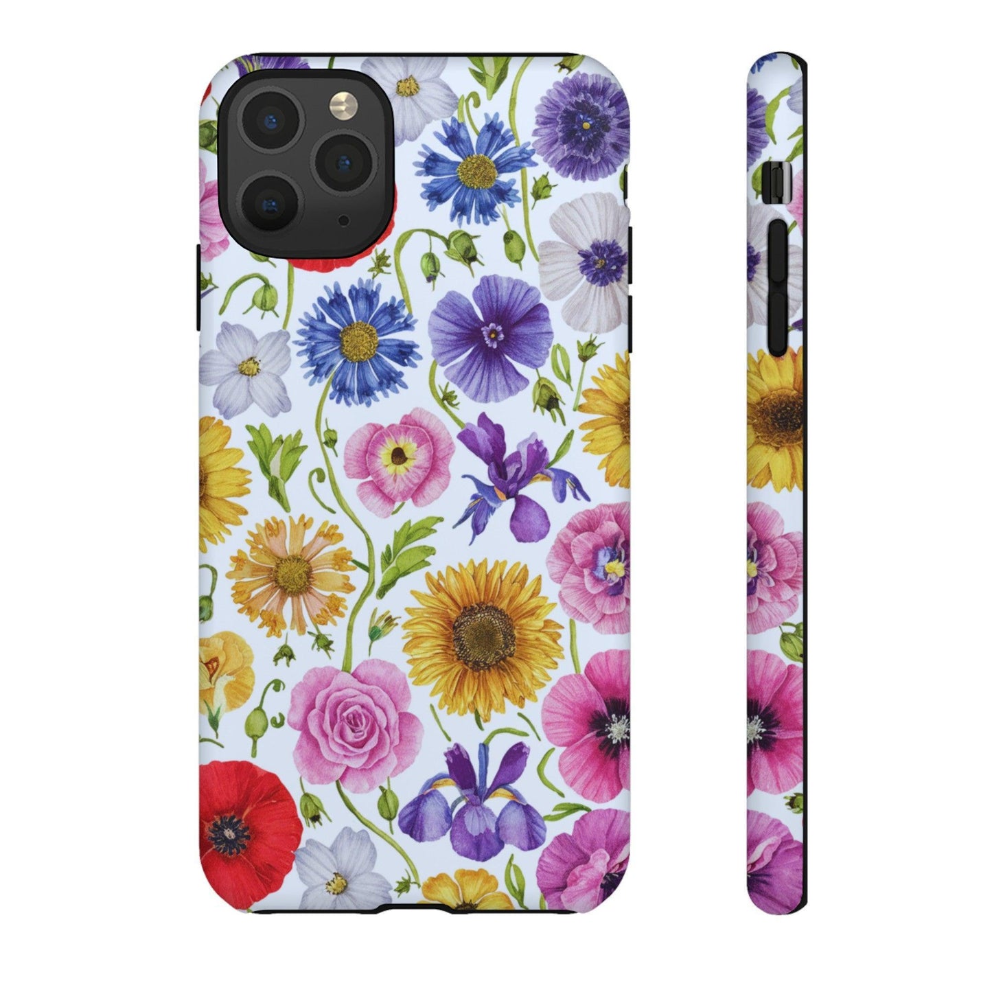 Tough Cellphone Case :" Eclectic Elegance Phone Case Collection" ( Floral patterns)