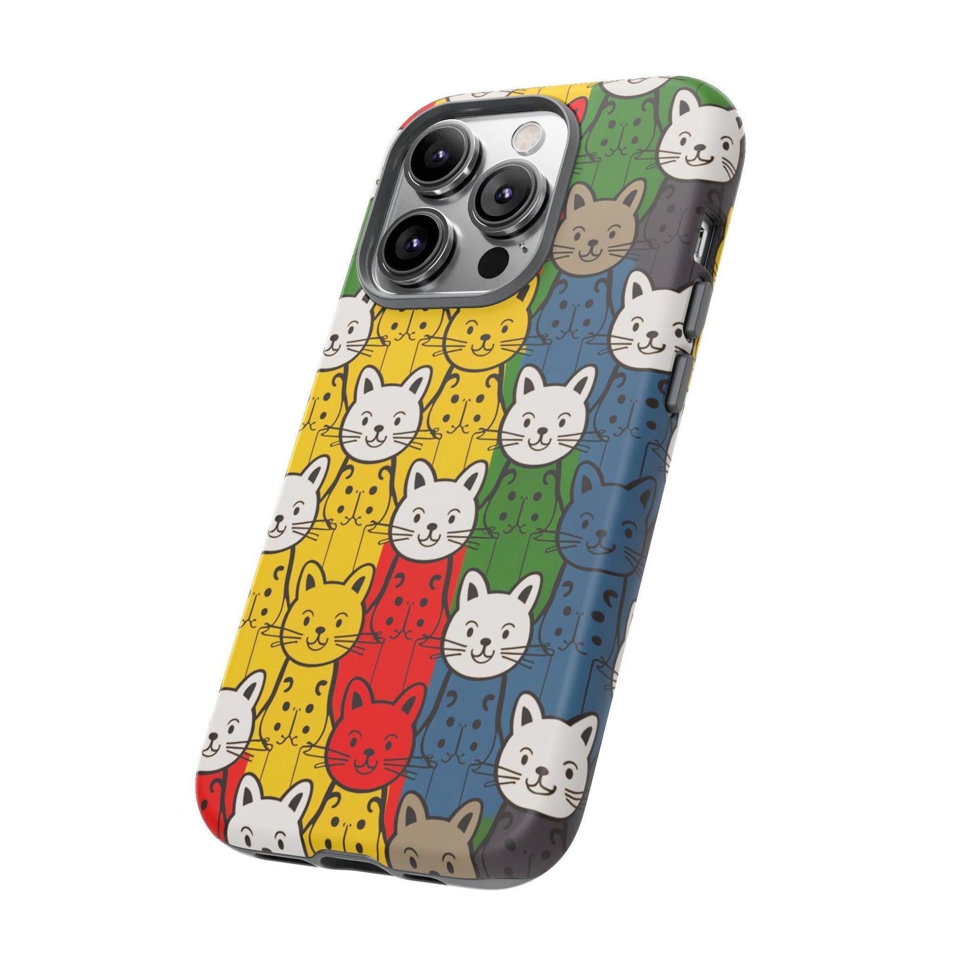 Cat Lovers Collection Tough Cellphone Case - Cosmic Creations by Karen