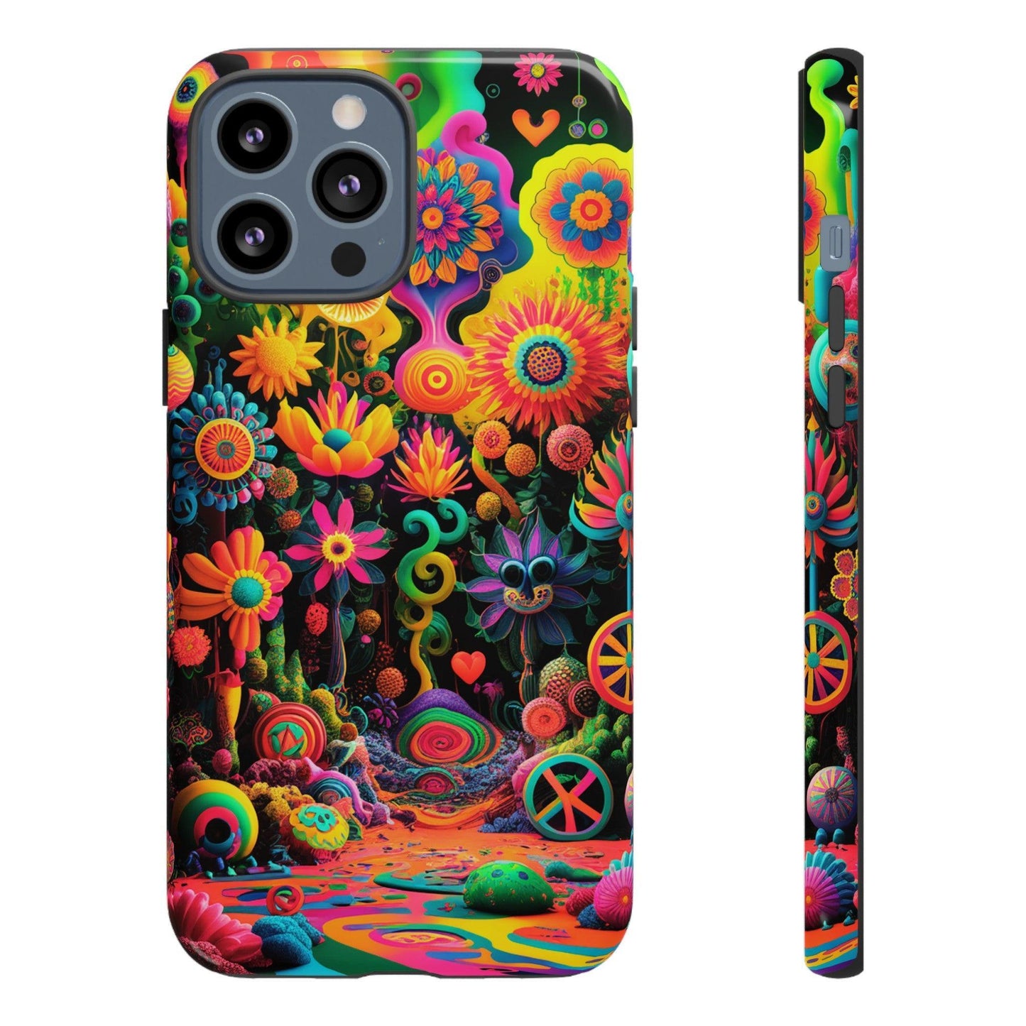 Tough Phone Case :" Eclectic Elegance Phone Case Collection" ( Hippie Style patterns)