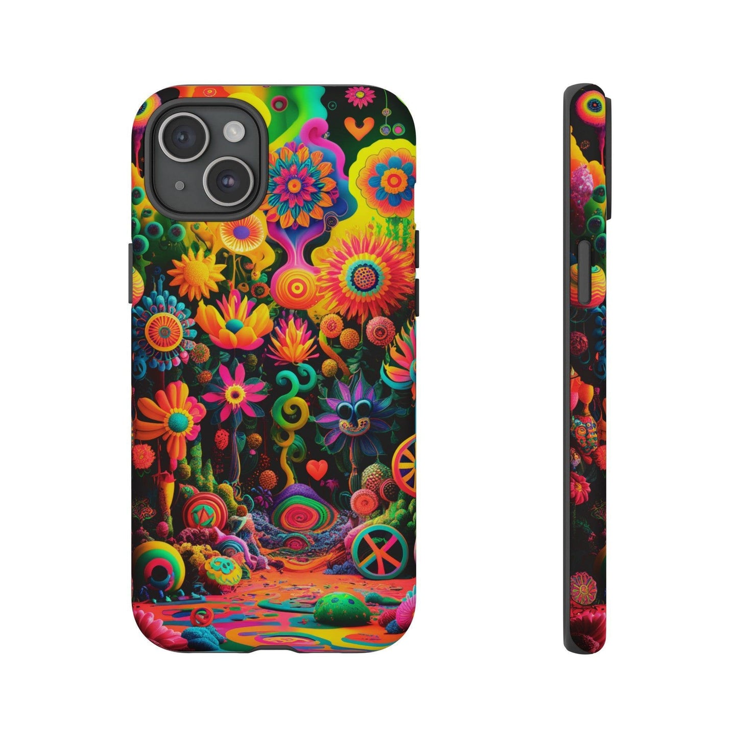 Tough Phone Case :" Eclectic Elegance Phone Case Collection" ( Hippie Style patterns)