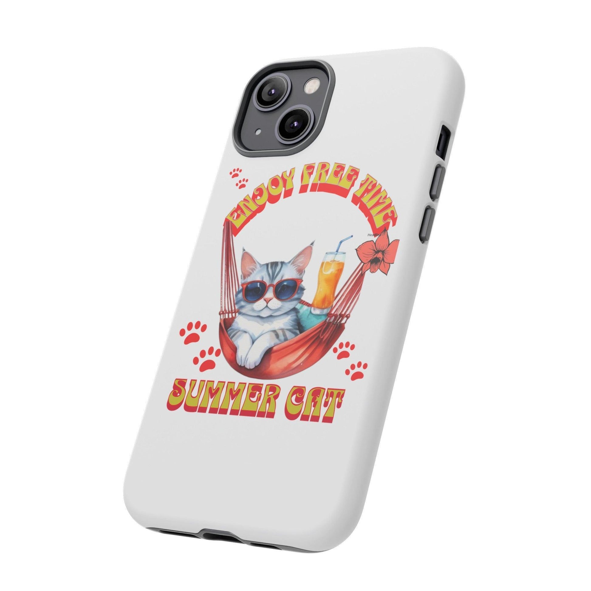 Cat Lovers Collection Tough Cellphone Case - Cosmic Creations by Karen