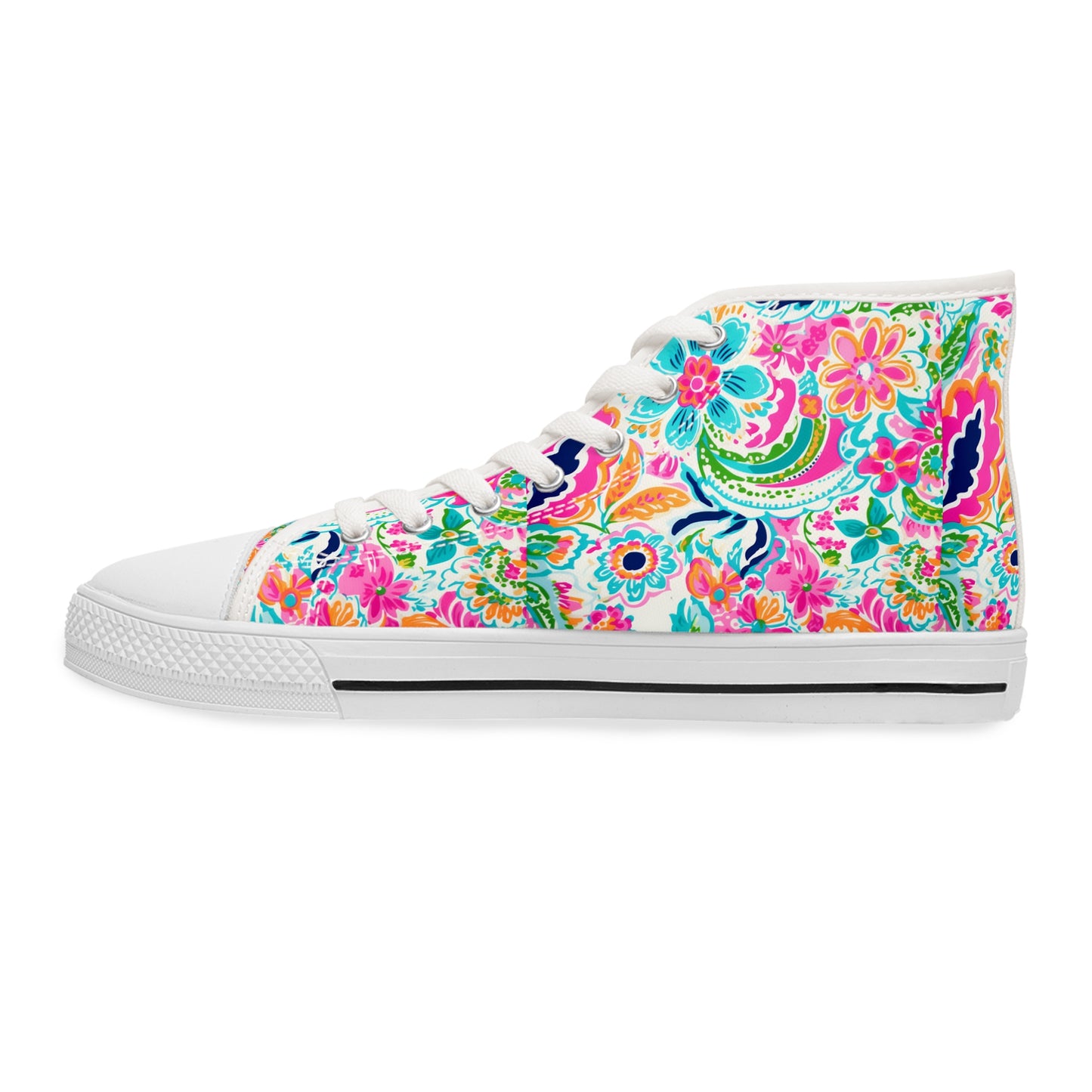 Awesome Boho Style Design High Top Sneakers