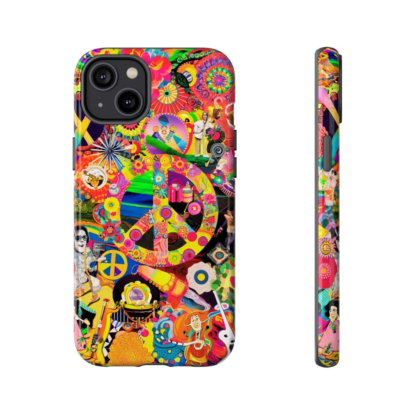 Tough Phone Case :" Eclectic Elegance Phone Case Collection" ( Hippie Style patterns)