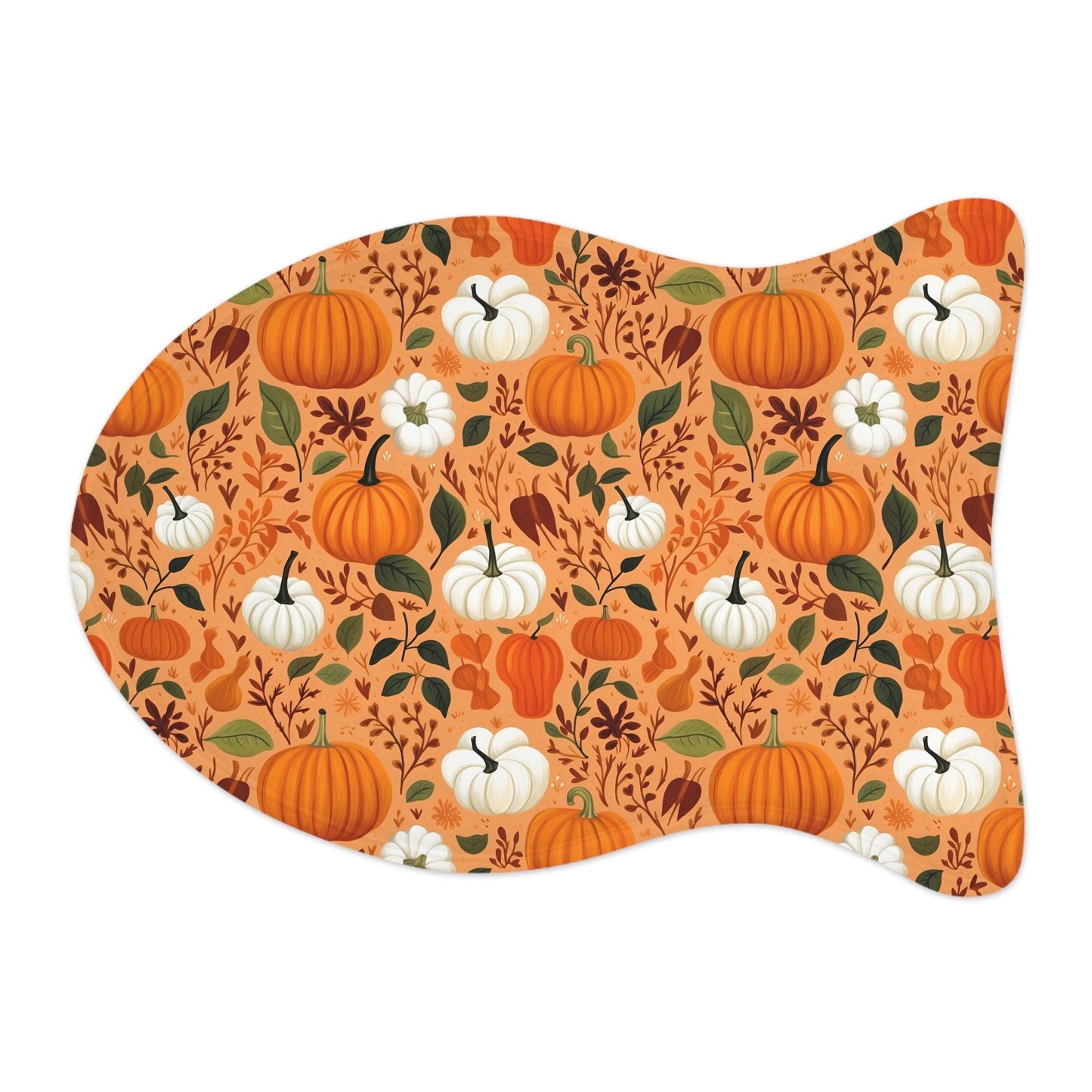 Fall Pumpkins Pet Feeding Mat - Cosmic Creations by Karen