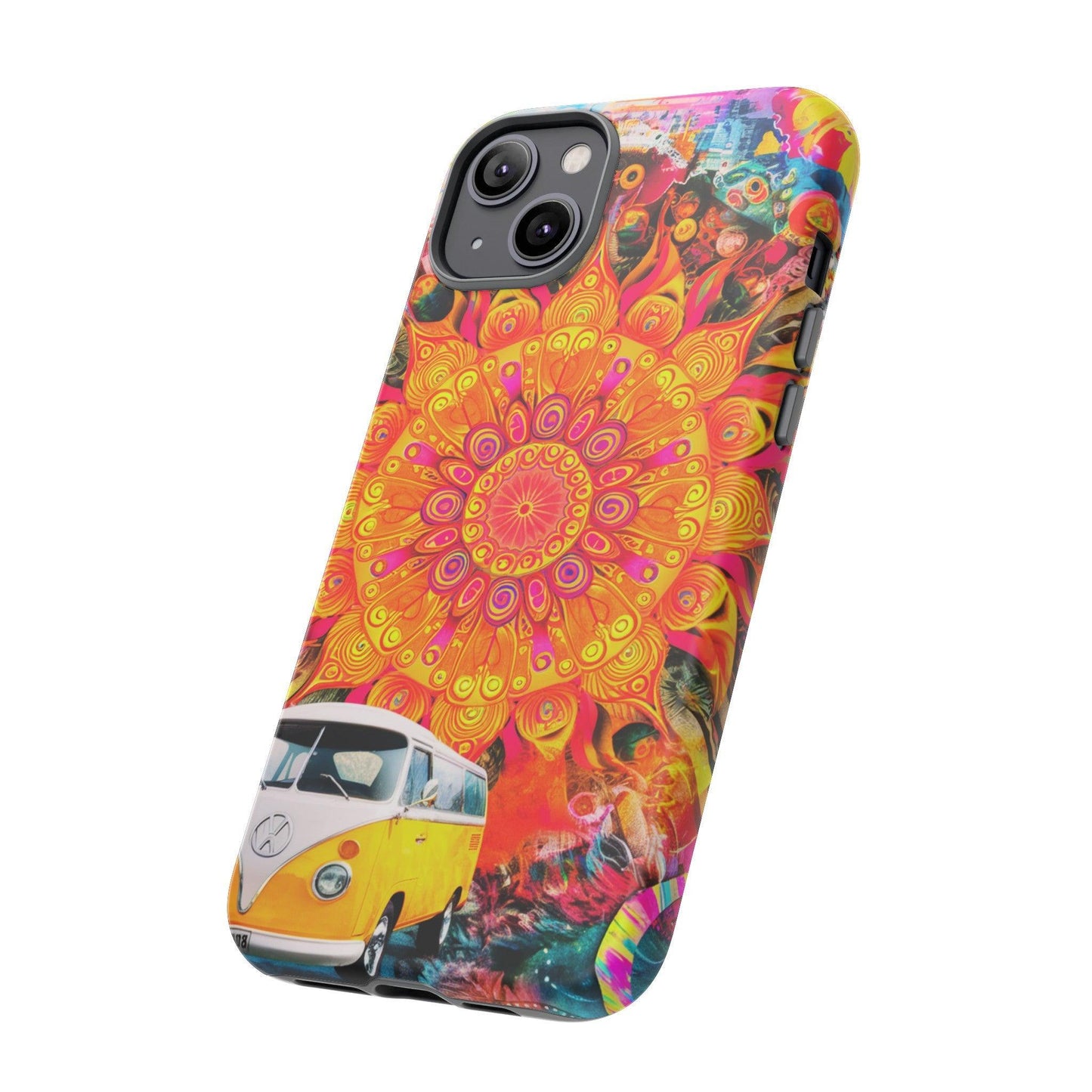 Tough Phone Case :" Eclectic Elegance Phone Case Collection" ( Hippie Style patterns)