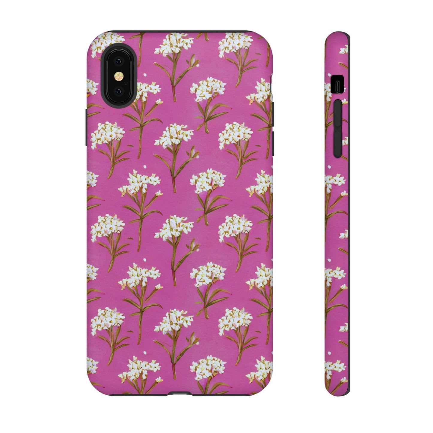 Tough Cellphone Case :" Eclectic Elegance Phone Case Collection" ( Floral patterns)