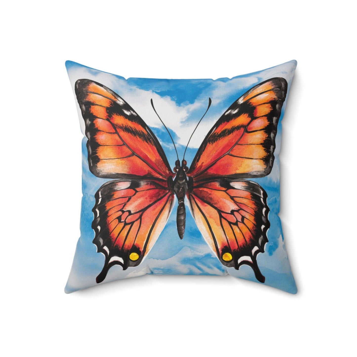 Monarch Butterfly Majestic Pillow - Cosmic Creations by Karen