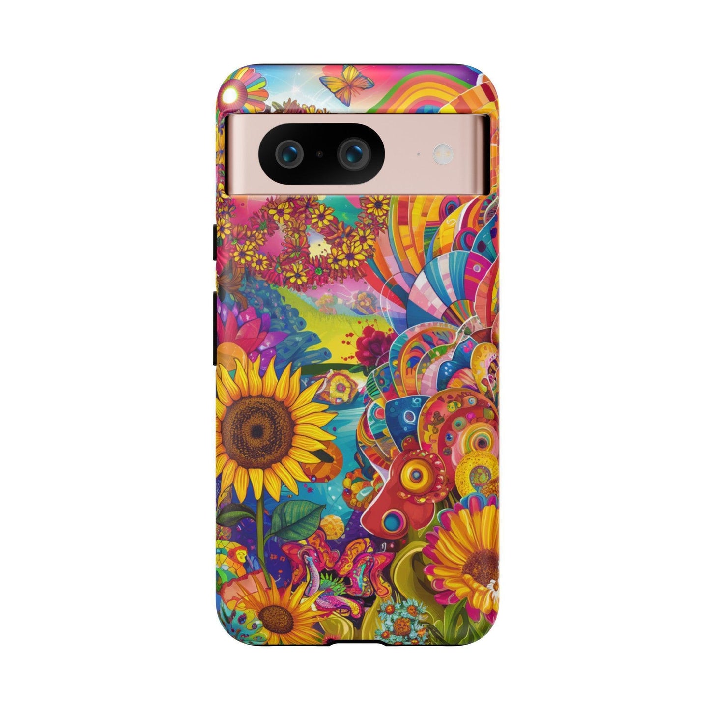 Tough Phone Case :" Eclectic Elegance Phone Case Collection" ( Hippie Style patterns)