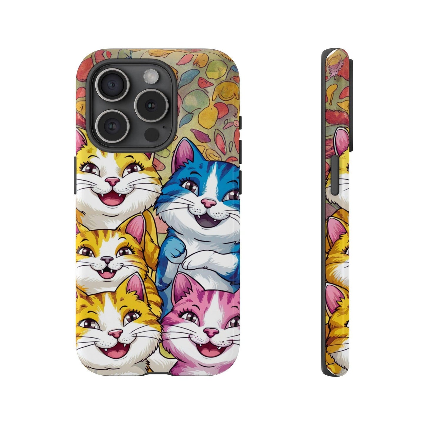 Cat Lovers Collection Tough Cellphone Case - Cosmic Creations by Karen