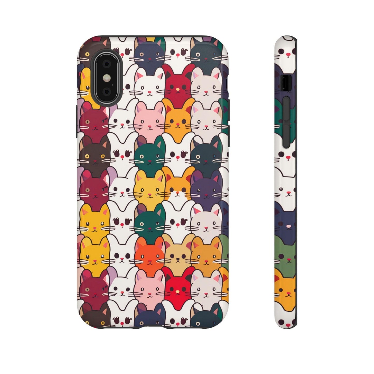 Cat Lovers Collection Tough Cellphone Case - Cosmic Creations by Karen