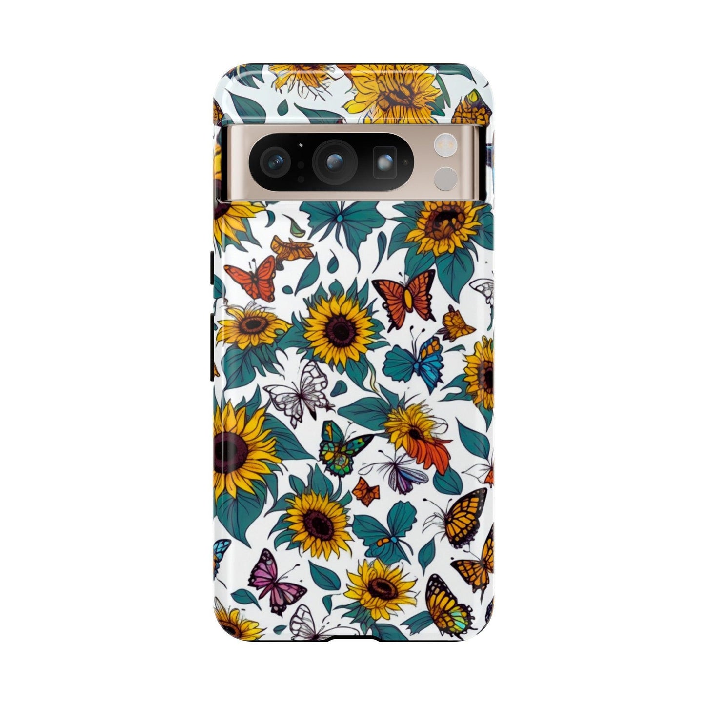 Tough Cellphone Case :" Eclectic Elegance Phone Case Collection" ( Floral patterns)