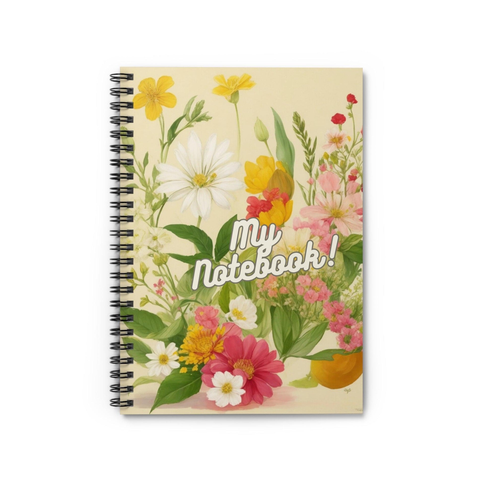 Floral and Butterfly Spiral Notebook Collection - Cosmic Creations by Karen