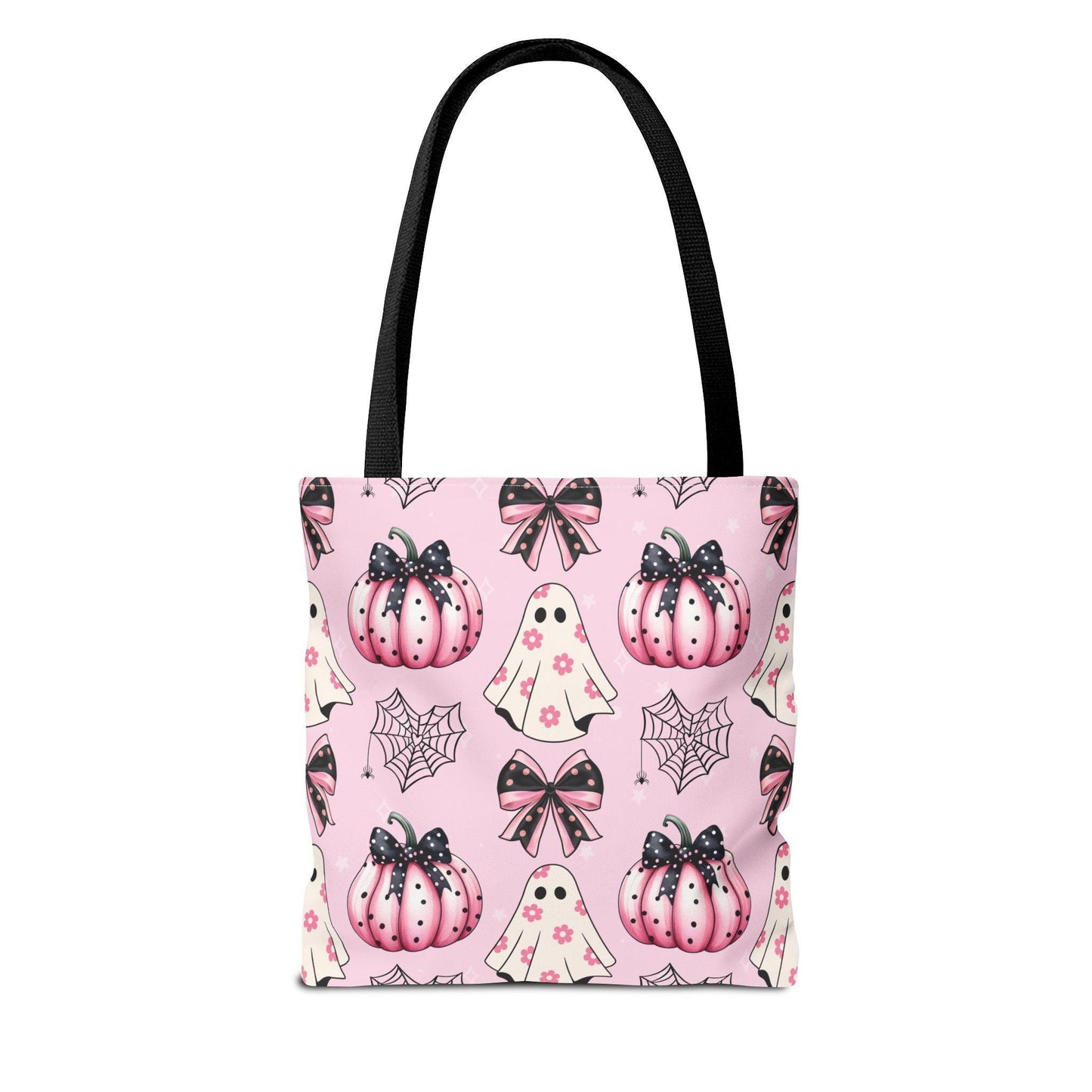 Coquette Halloween Pink Tote Bag - Cosmic Creations by Karen