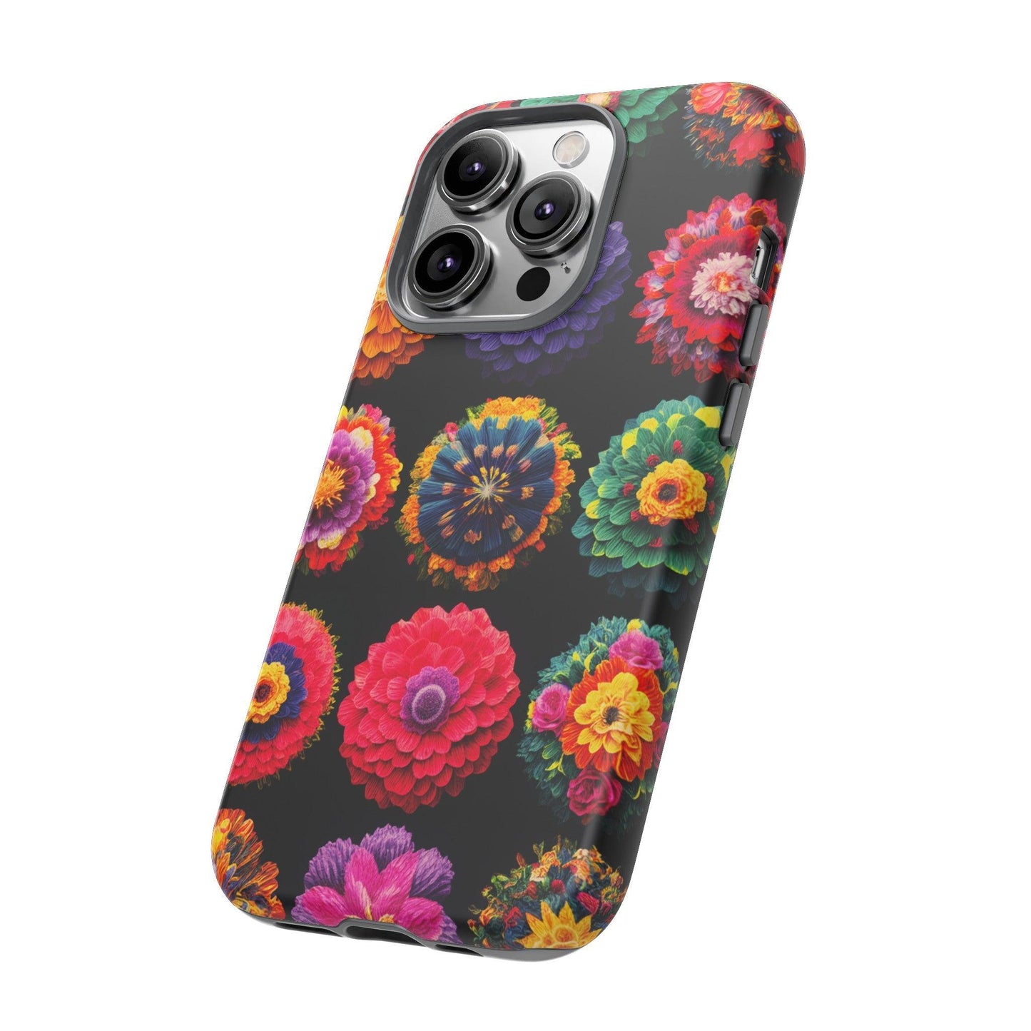 Tough Cellphone Case :" Eclectic Elegance Phone Case Collection" ( Floral patterns)