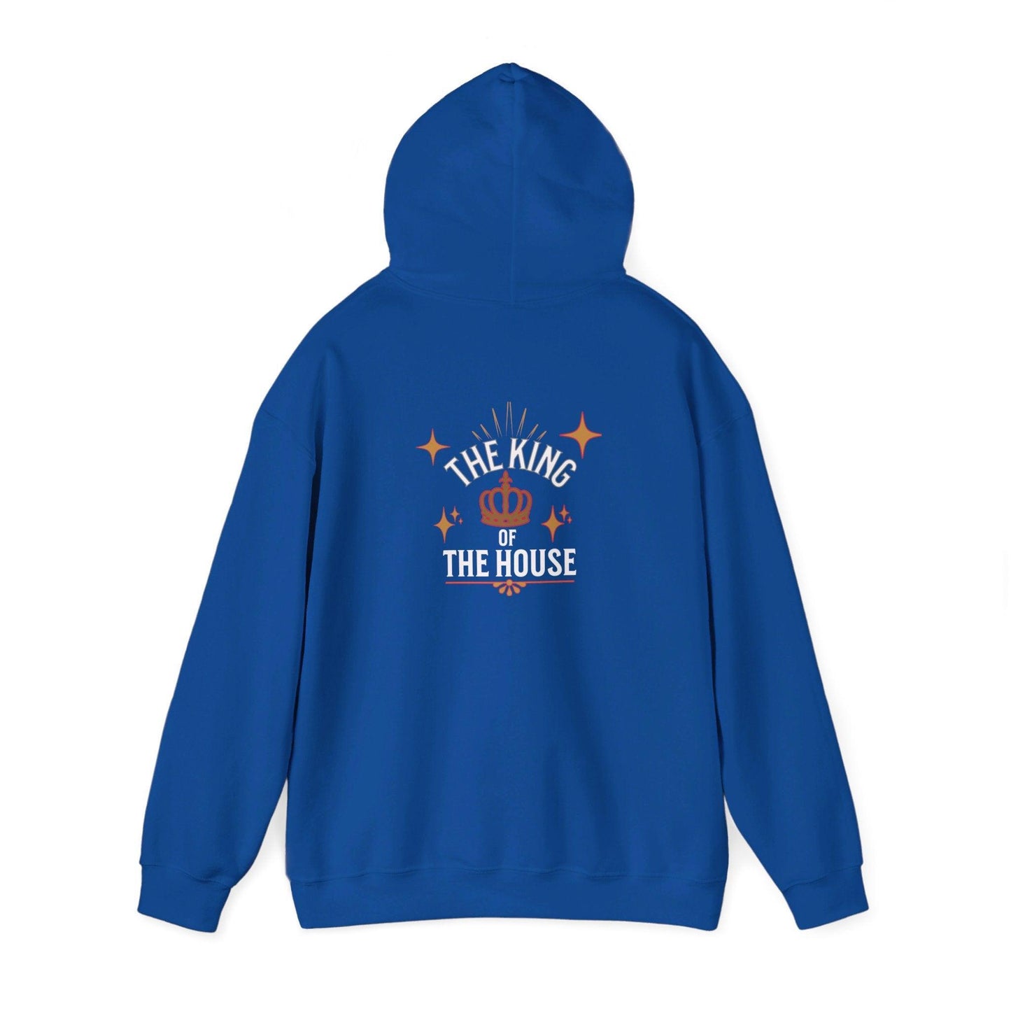 King's Heavy Blend Hooded Sweatshirt : "Dad, The King of the House Collection"