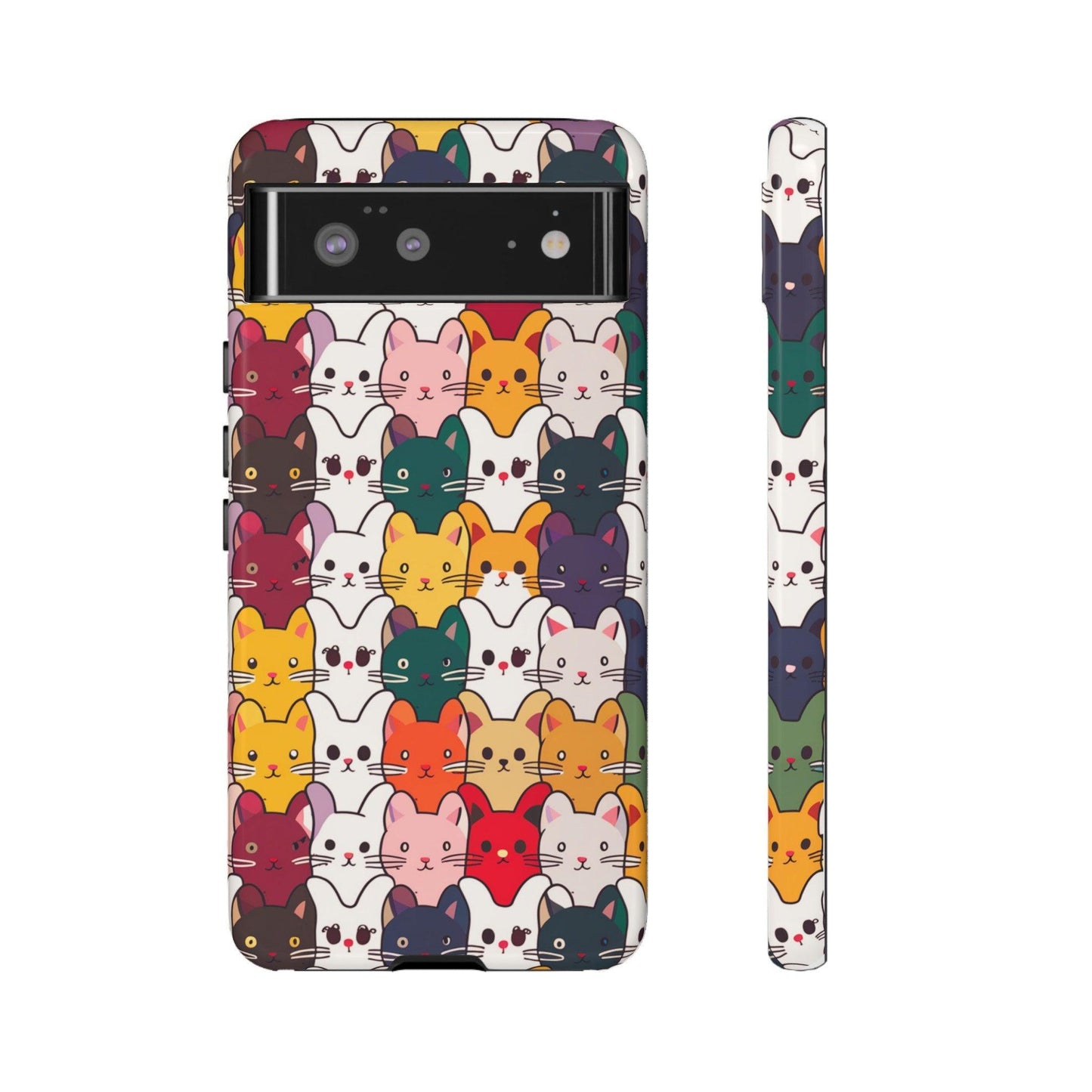 Cat Lovers Collection Tough Cellphone Case - Cosmic Creations by Karen