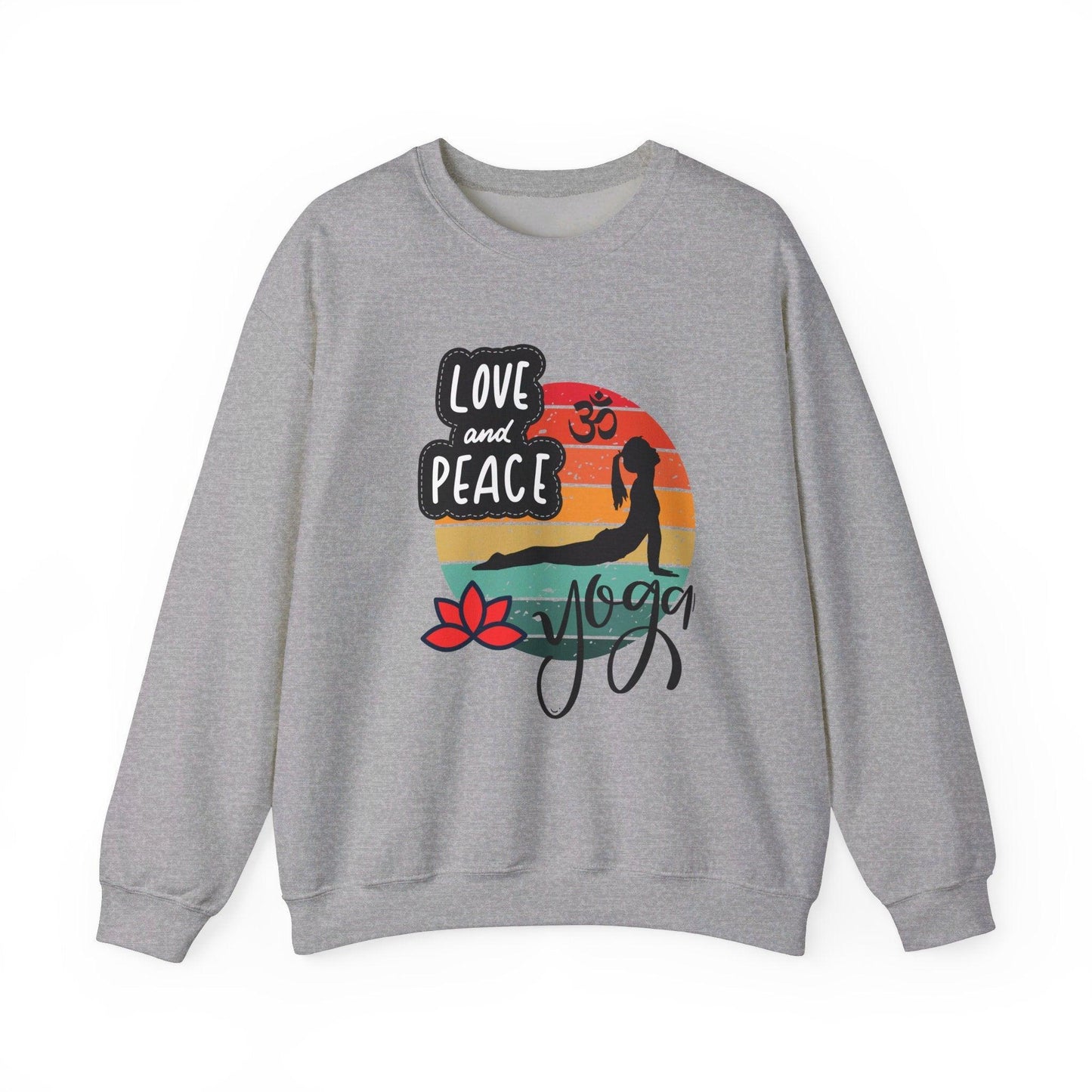 "Yoga Comfort Crewneck Sweatshirt"