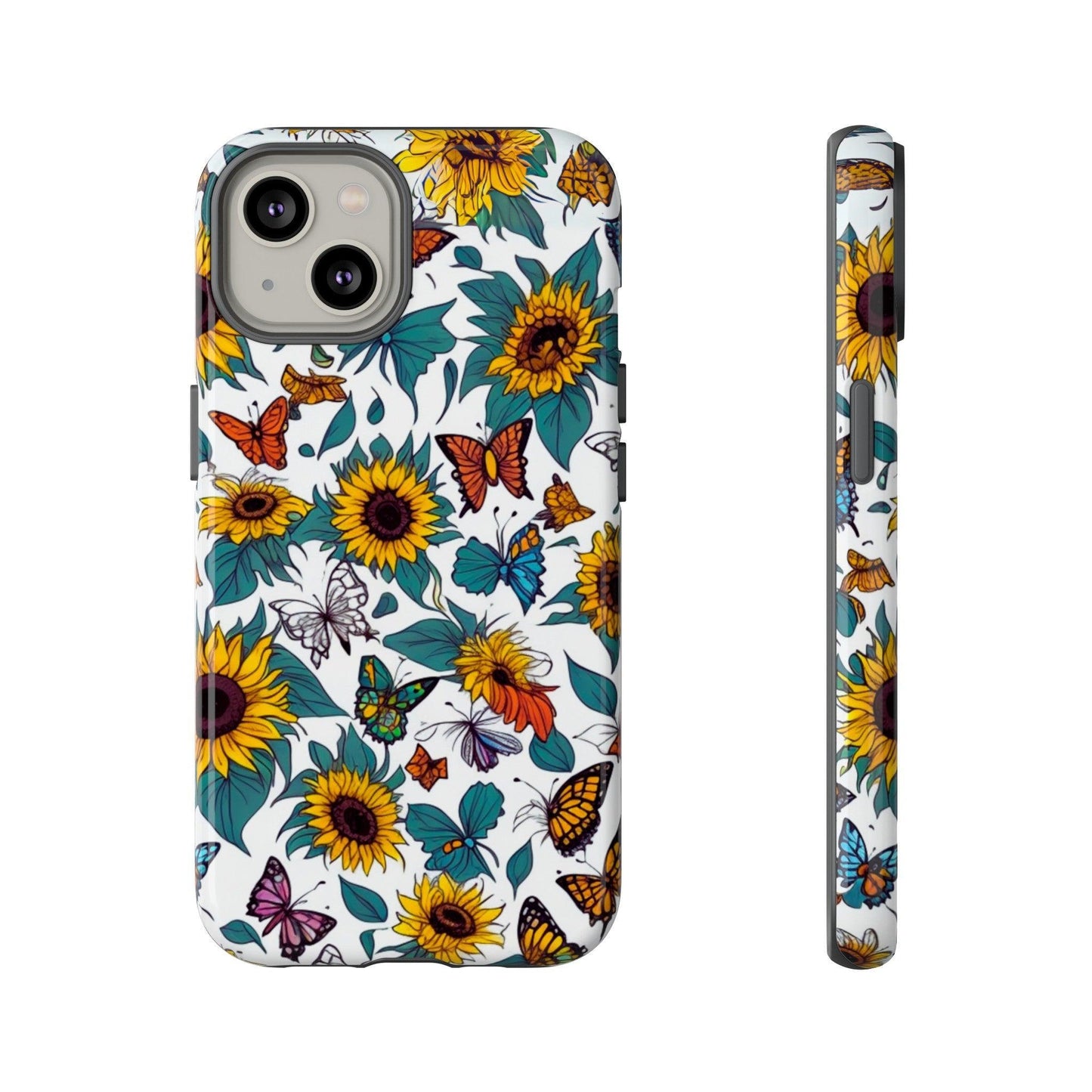 Tough Cellphone Case :" Eclectic Elegance Phone Case Collection" ( Floral patterns)