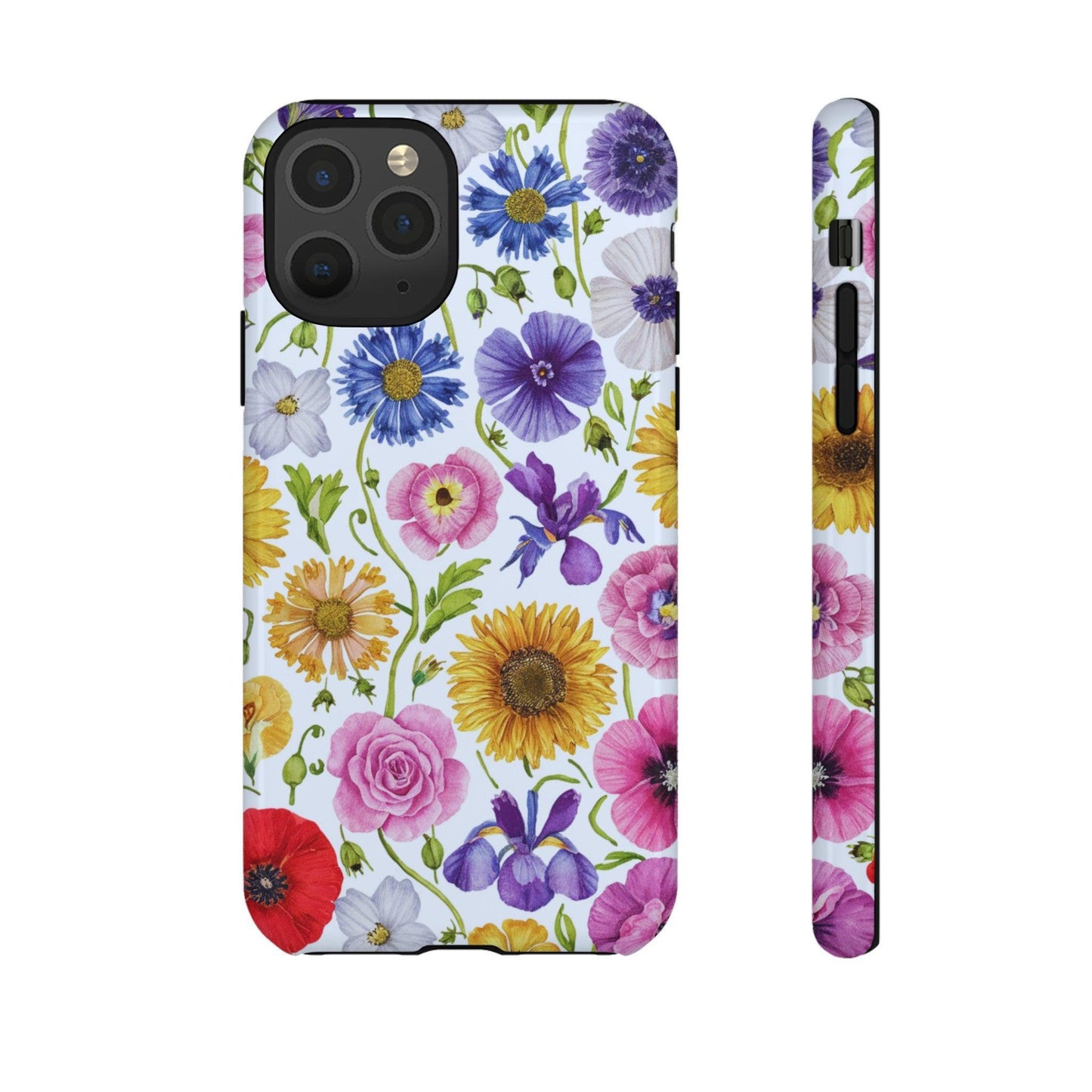 Tough Cellphone Case :" Eclectic Elegance Phone Case Collection" ( Floral patterns)