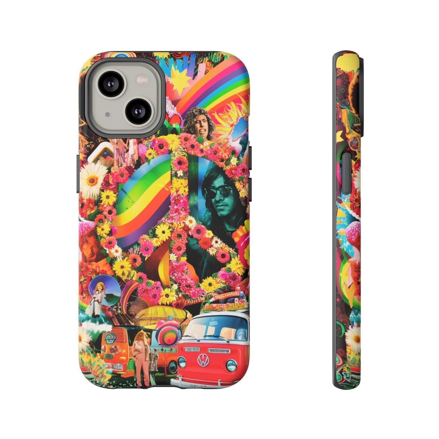 Tough Phone Case :" Eclectic Elegance Phone Case Collection" ( Hippie Style patterns)