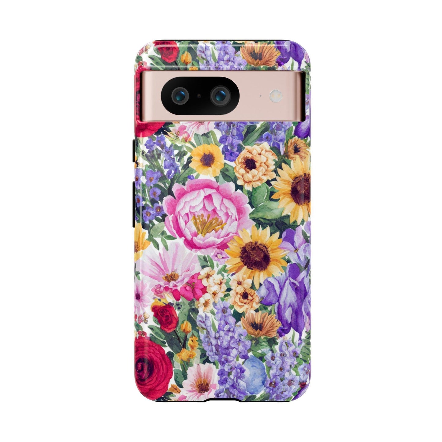 Tough Cellphone Case :" Eclectic Elegance Phone Case Collection" ( Floral patterns)