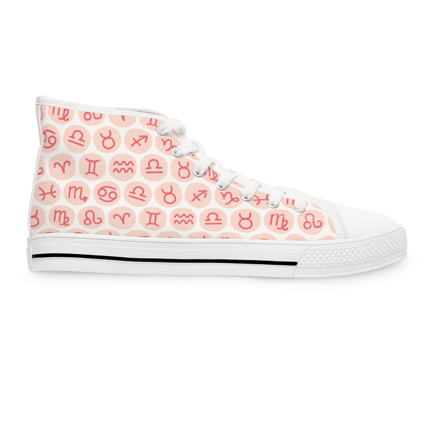 Awesome Zodiac Signs Design High Top Sneakers