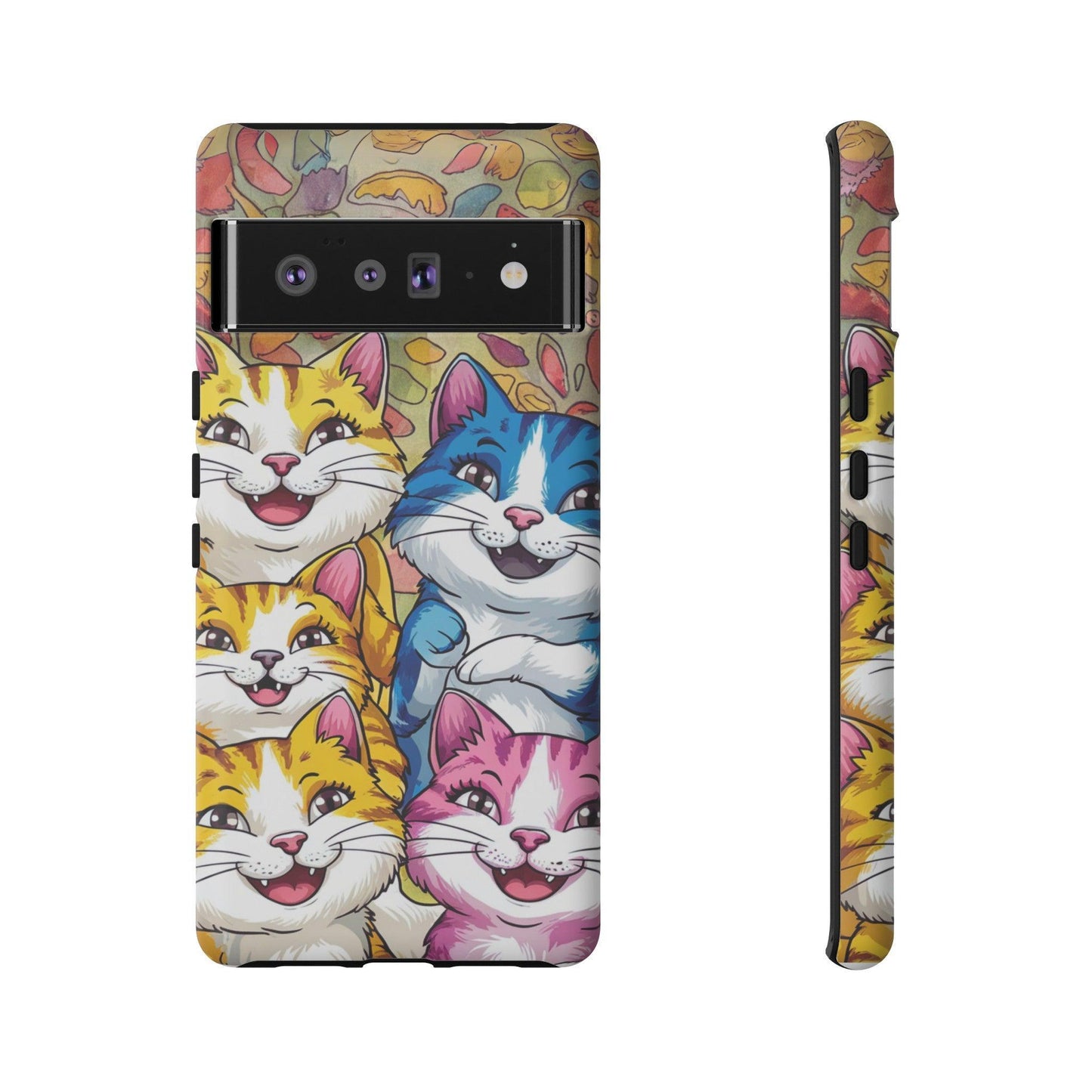 Cat Lovers Collection Tough Cellphone Case - Cosmic Creations by Karen