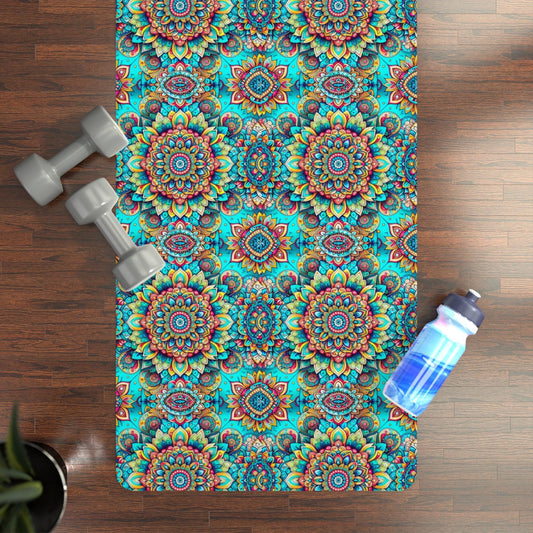 "Rubber Yoga Mat" | "Yoga Serenity Collection"