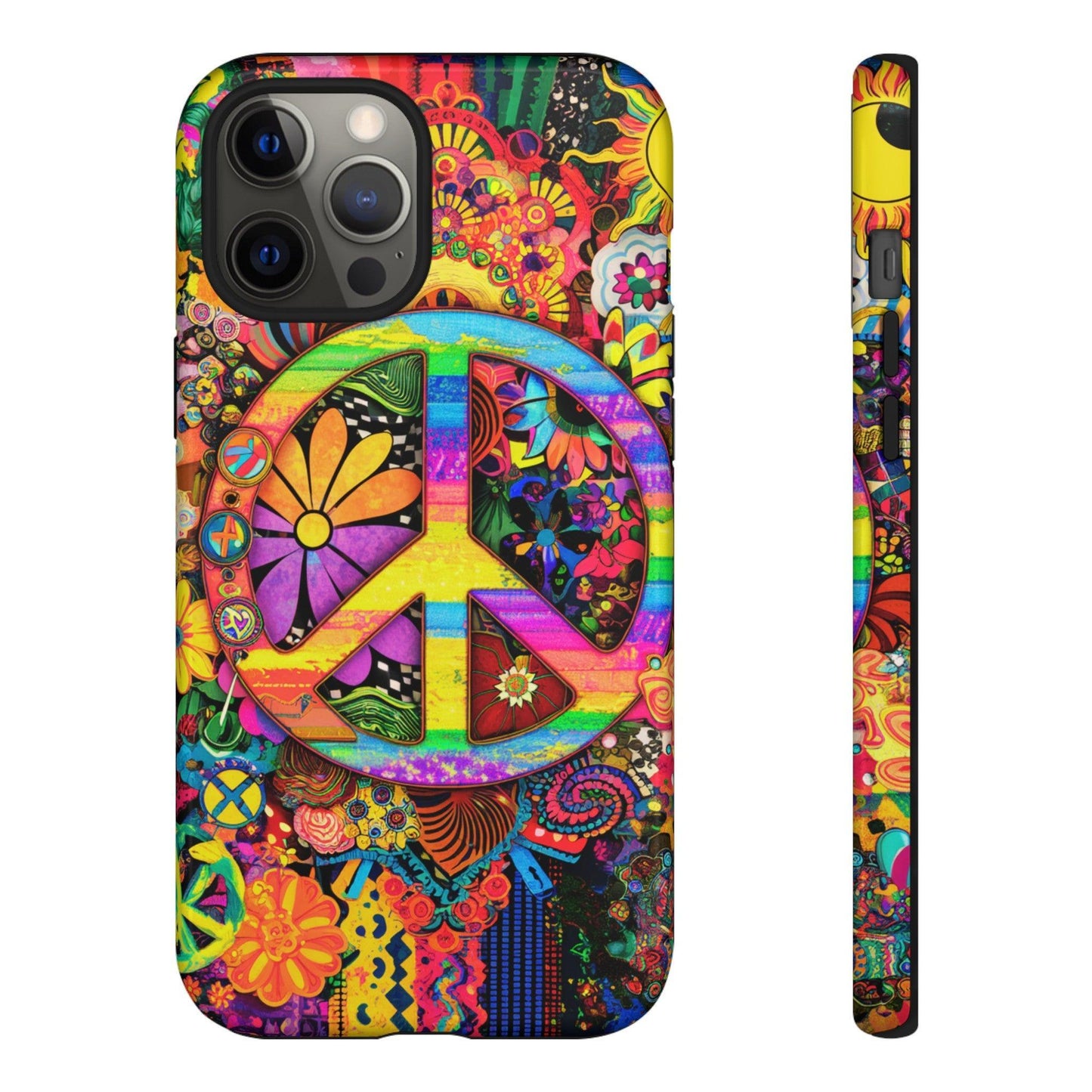 Tough Phone Case :" Eclectic Elegance Phone Case Collection" ( Hippie Style patterns)