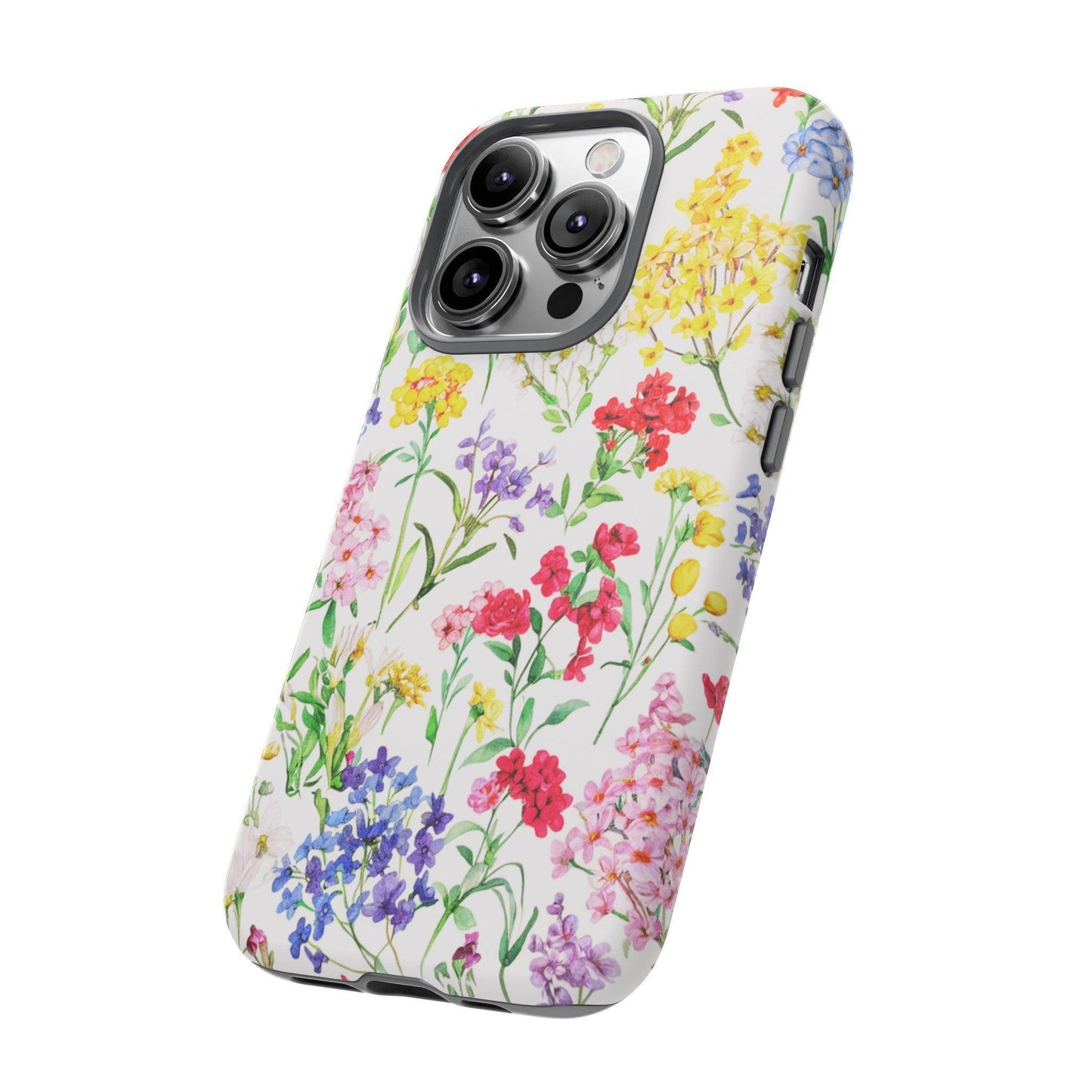 Tough Cellphone Case :" Eclectic Elegance Phone Case Collection" ( Floral patterns)