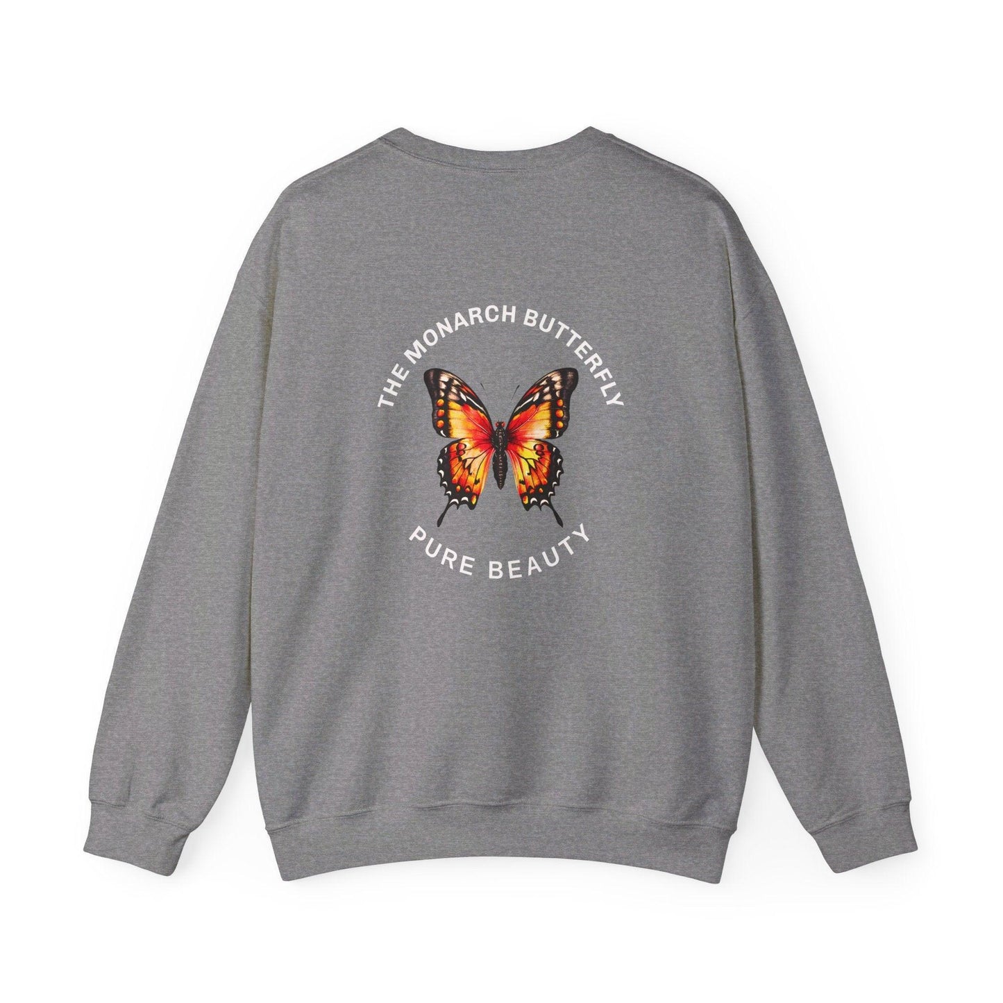 Unisex Heavy Blend™ Crewneck Sweatshirt : "The Monarch Butterfly collection"