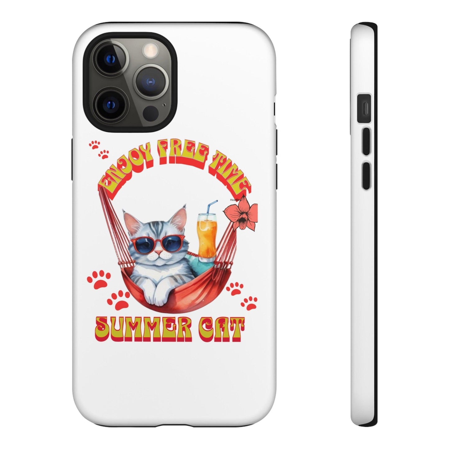 Cat Lovers Collection Tough Cellphone Case - Cosmic Creations by Karen