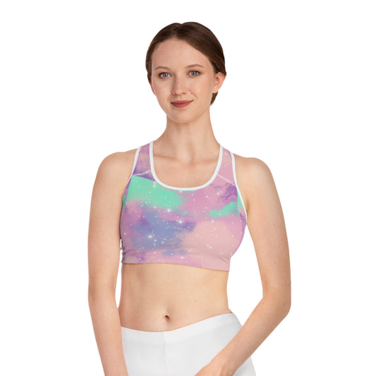 Sports Bra for yoga and other sports with colorful designs