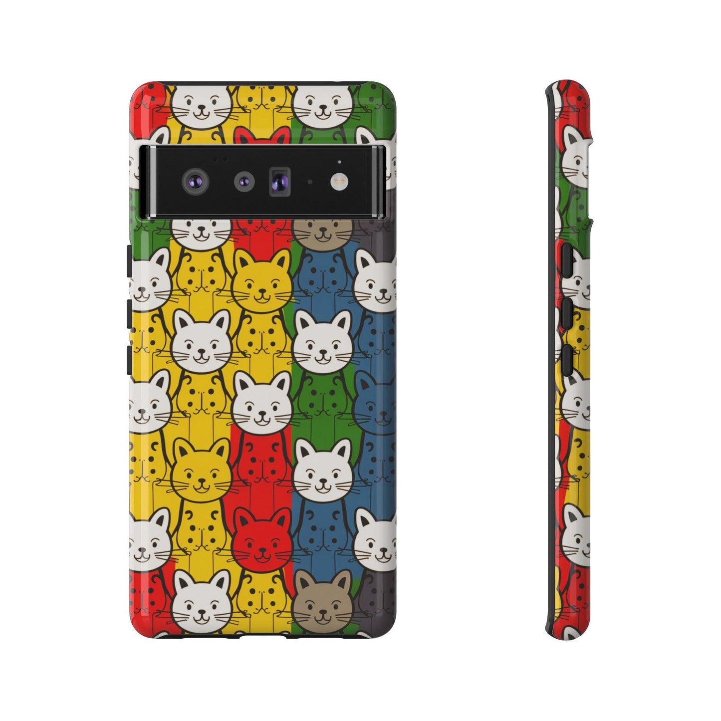 Cat Lovers Collection Tough Cellphone Case - Cosmic Creations by Karen