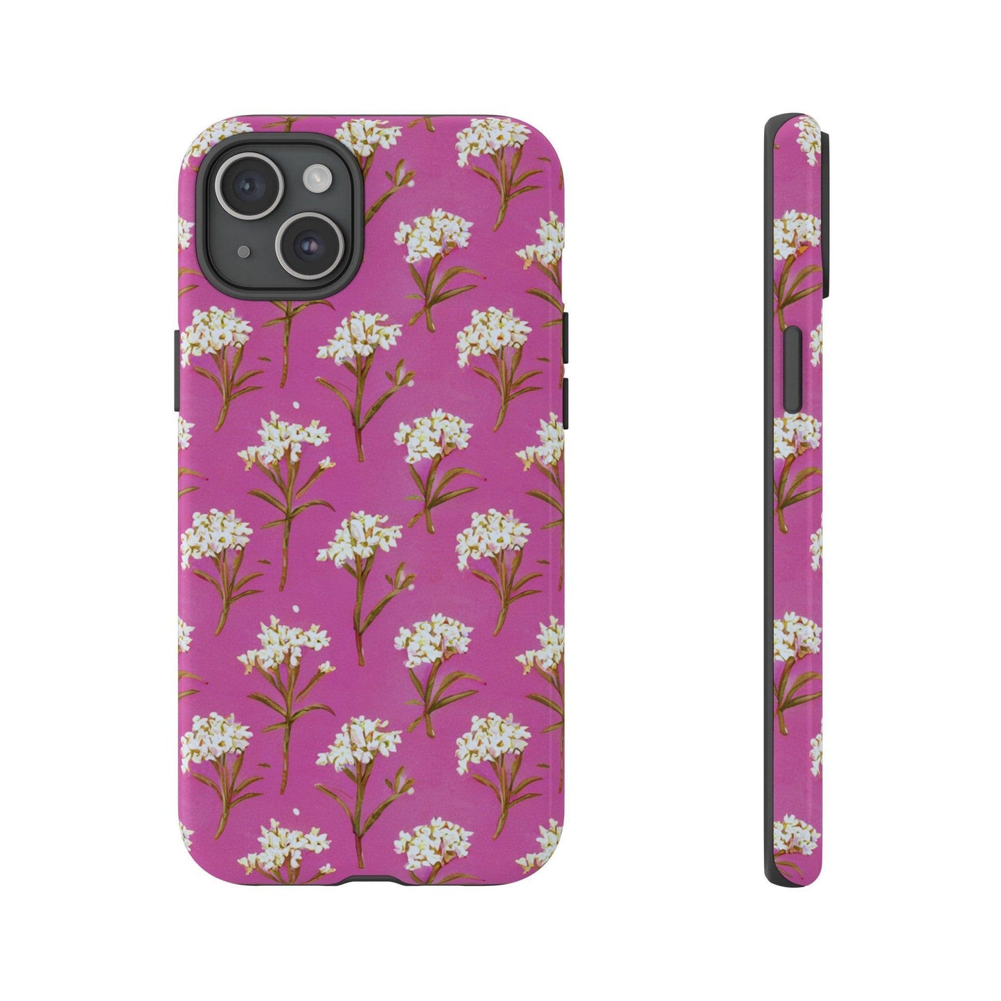 Tough Cellphone Case :" Eclectic Elegance Phone Case Collection" ( Floral patterns)