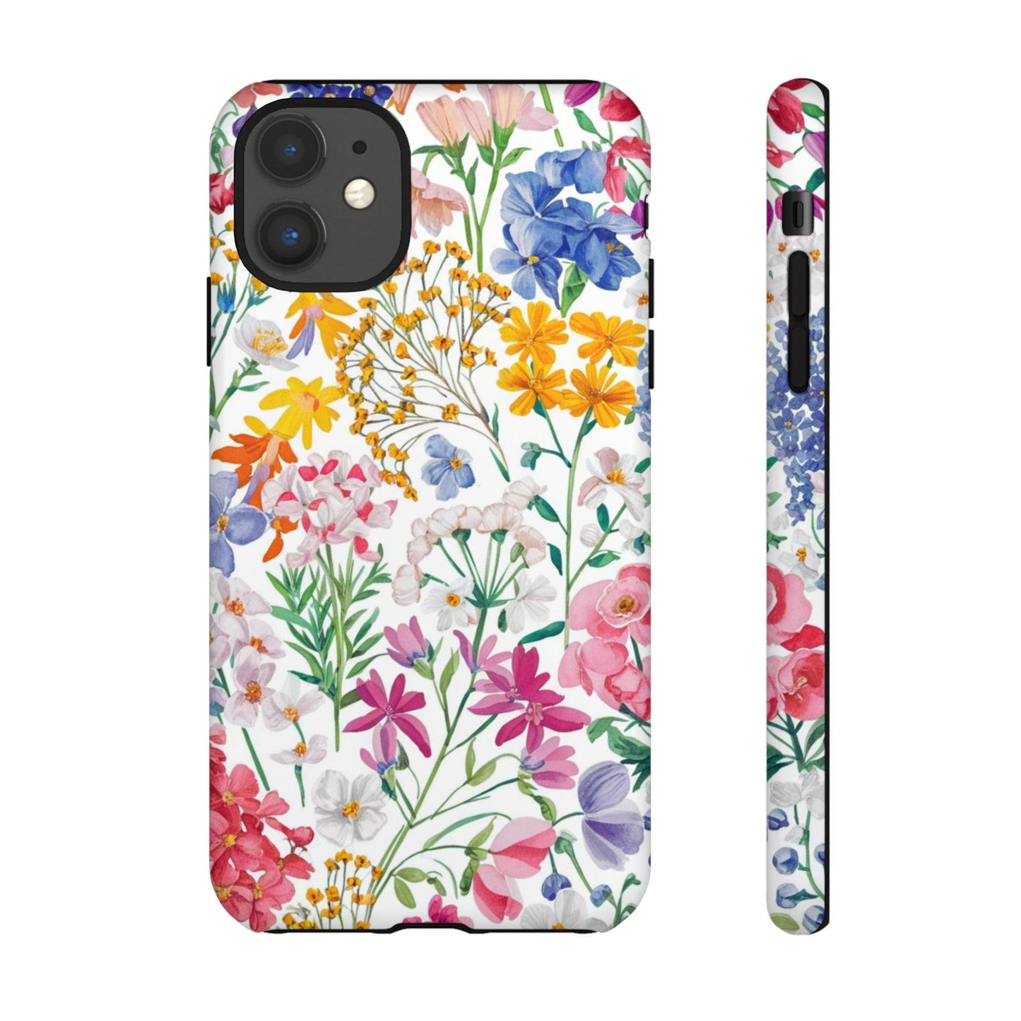 Tough Cellphone Case :" Eclectic Elegance Phone Case Collection" ( Floral patterns)