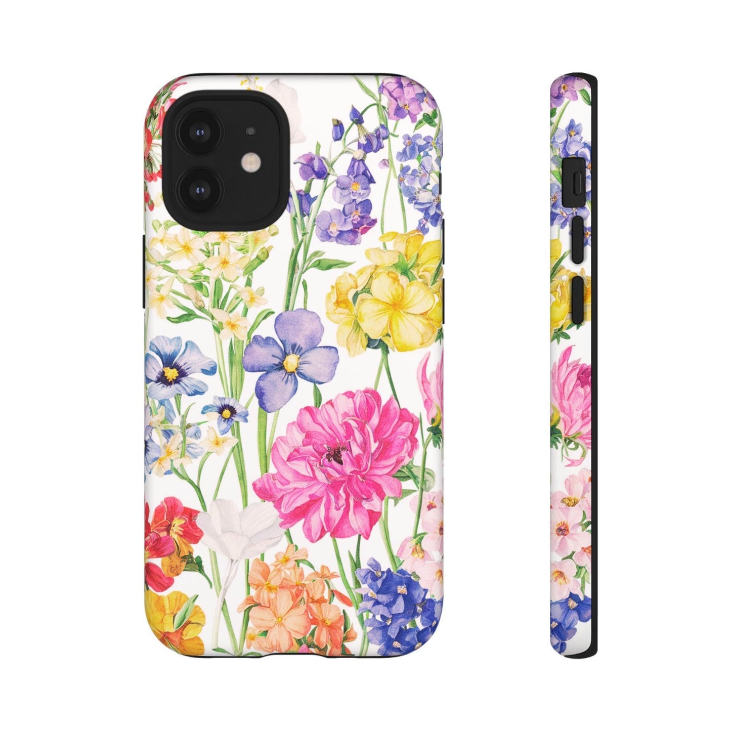 Tough Cellphone Case :" Eclectic Elegance Phone Case Collection" ( Floral patterns)