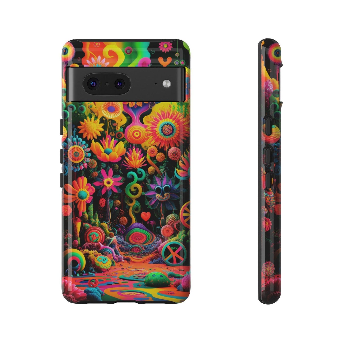 Tough Phone Case :" Eclectic Elegance Phone Case Collection" ( Hippie Style patterns)