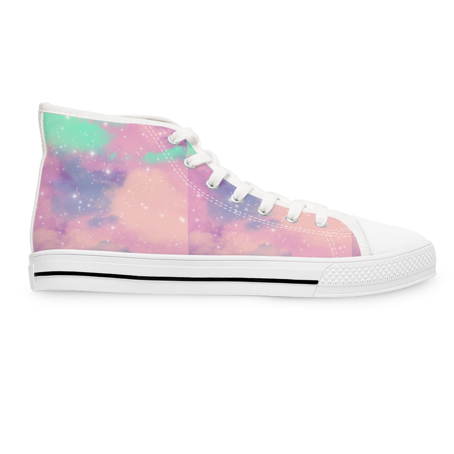 Awesome Abstract Design High Top Sneakers