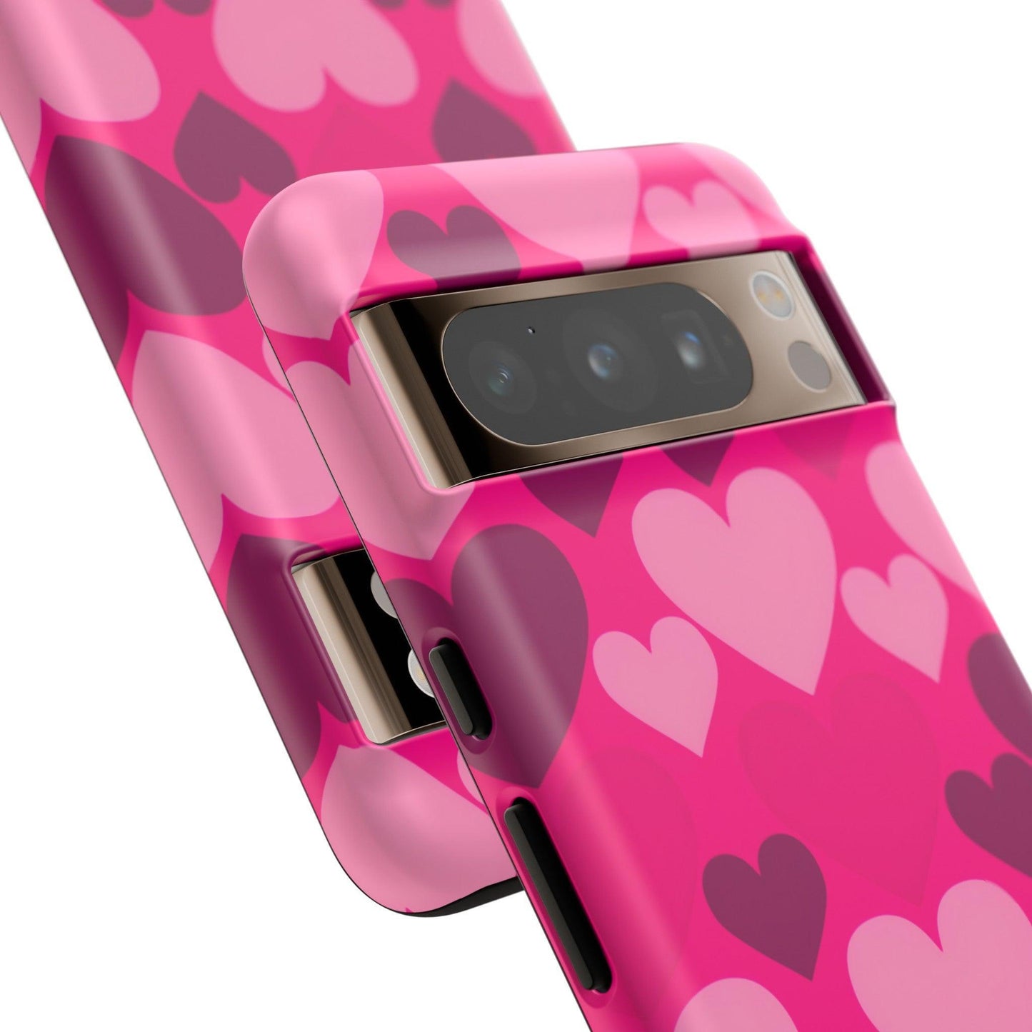 Tough Phone Case :" Eclectic Elegance Phone Case Collection" ( Hearts patterns)