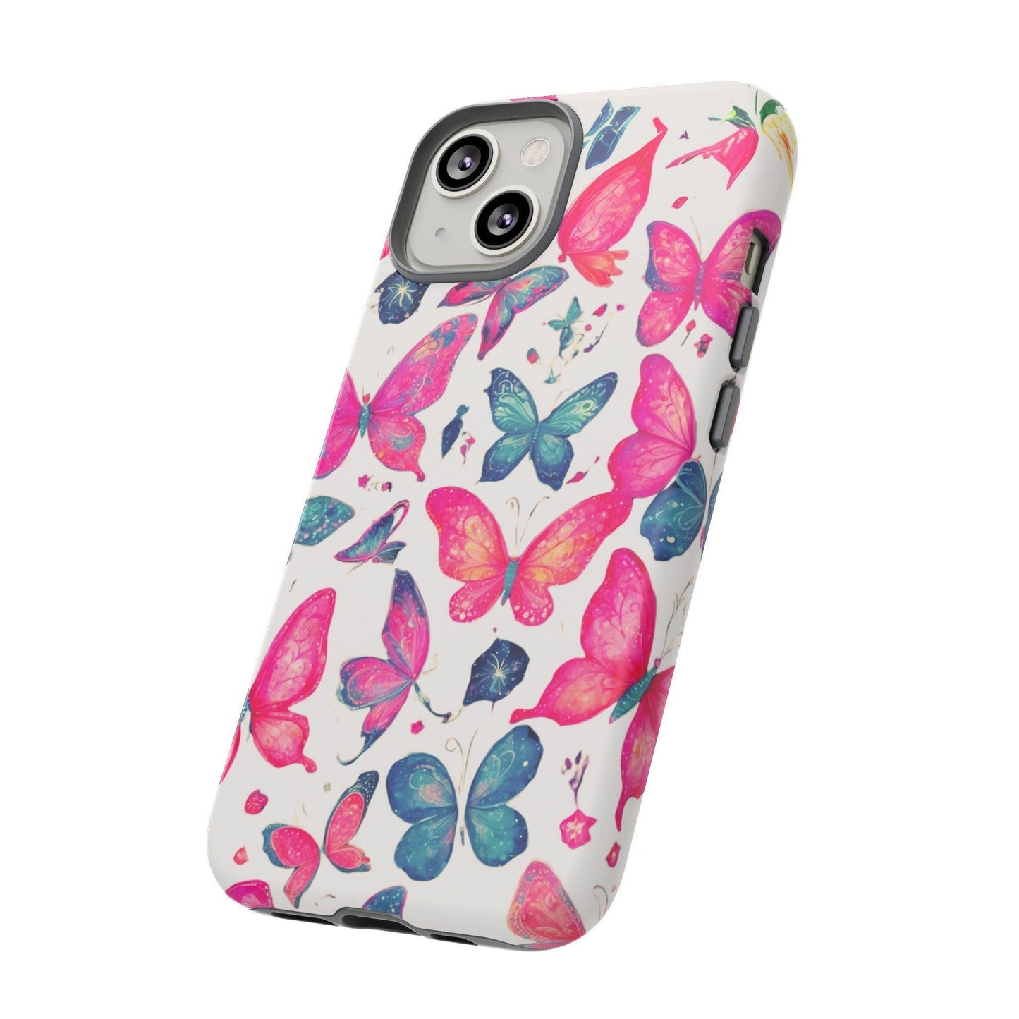 Tough Cellphone Case :" Eclectic Elegance Phone Case Collection" ( Hearts patterns)