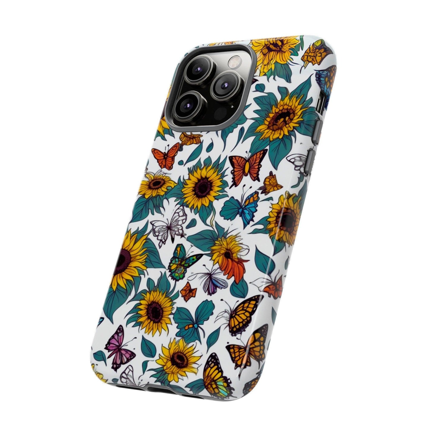 Tough Cellphone Case :" Eclectic Elegance Phone Case Collection" ( Floral patterns)