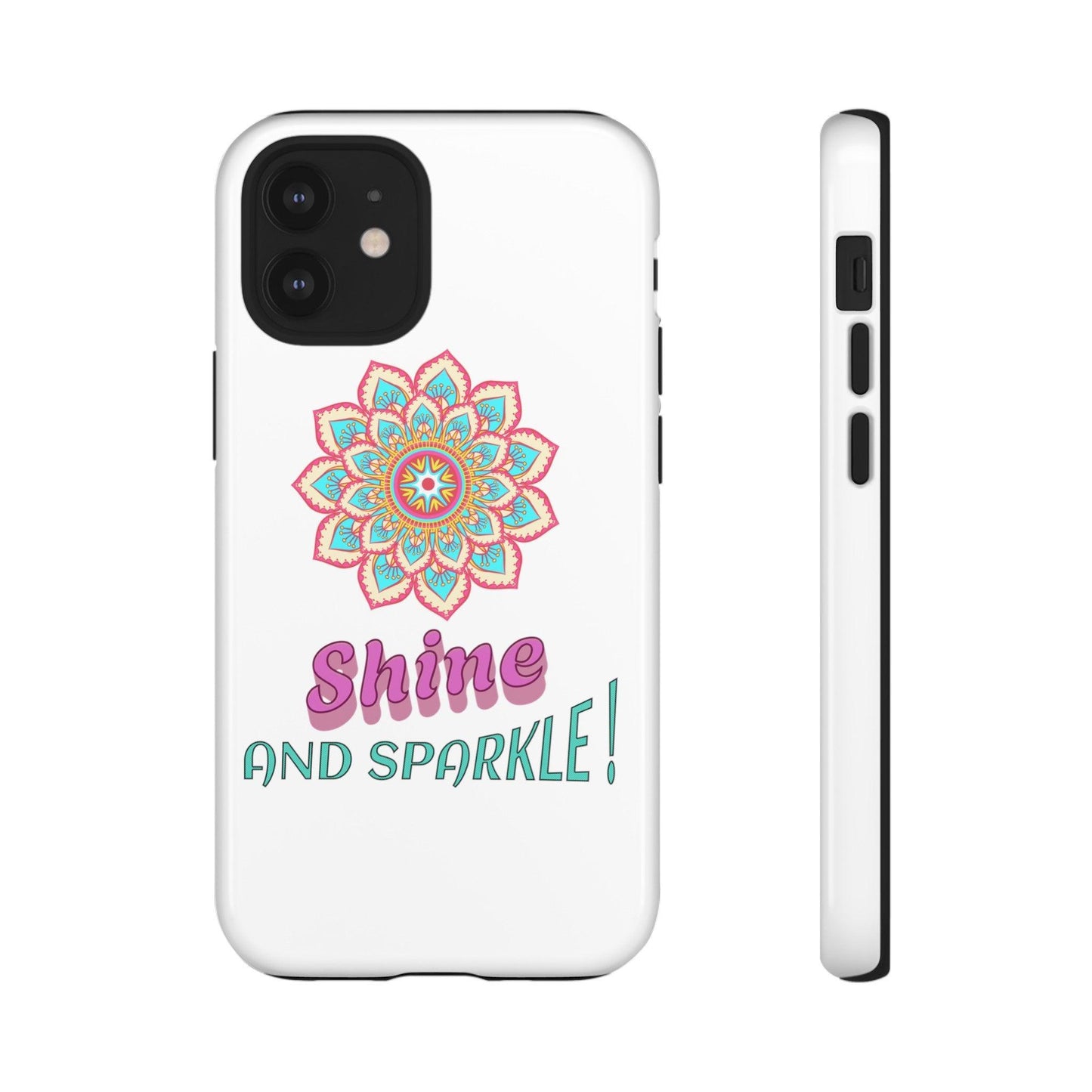 GlitterGuard iPhone Tough Case | Ideal for everyday use, travel, and as a trendy gift for tech enthusiasts, teens, and fashion-forward individuals. - Cosmic Creations by Karen