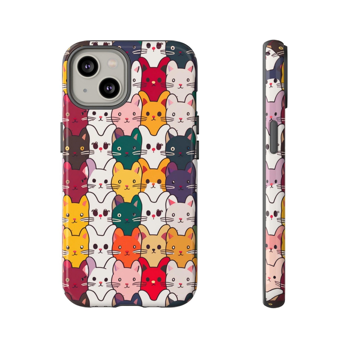 Cat Lovers Collection Tough Cellphone Case - Cosmic Creations by Karen