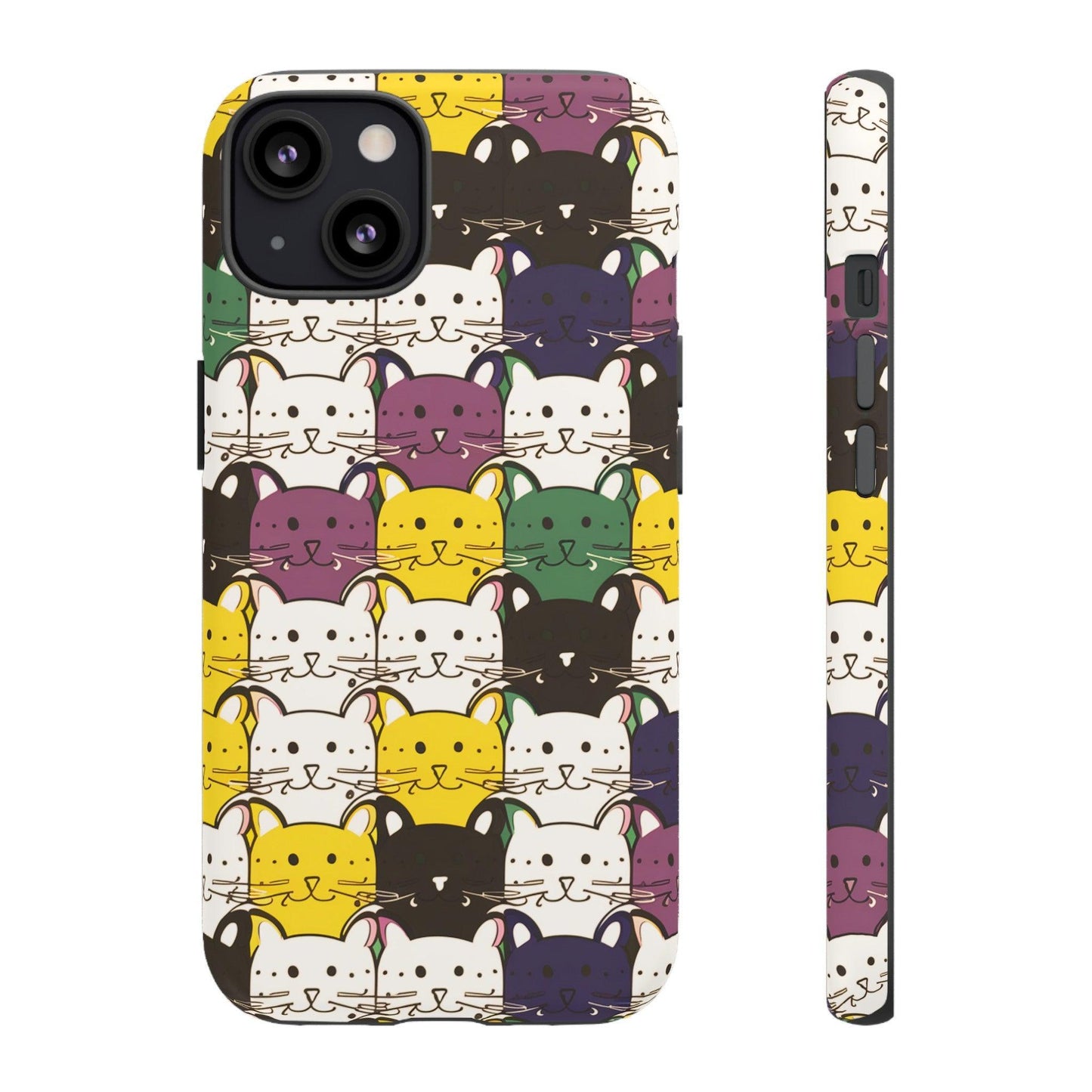 Cat Lovers Collection Tough Cellphone Case - Cosmic Creations by Karen