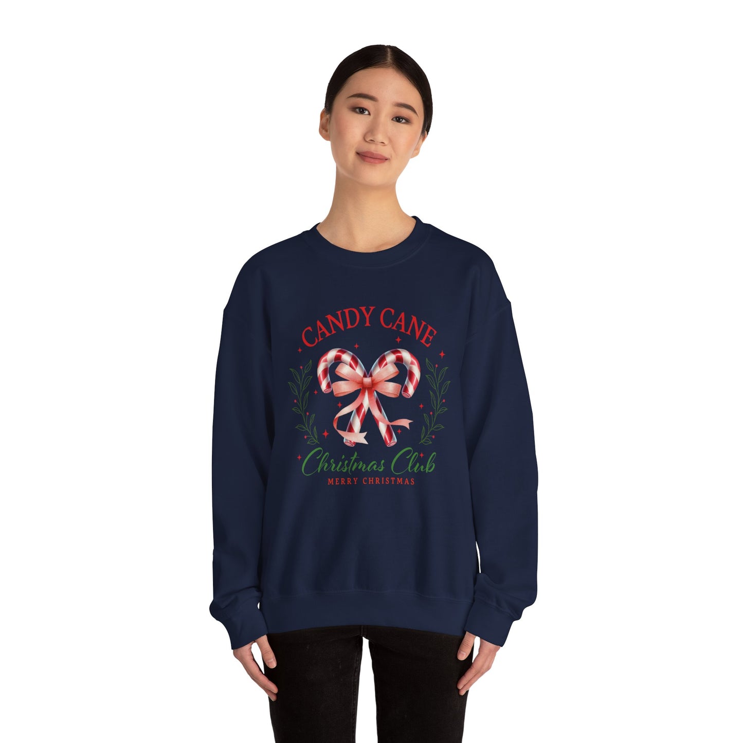 Christmas  Candy Cane Unisex Crewneck Sweatshirt