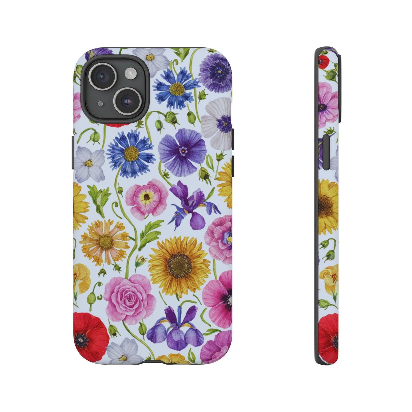 Tough Cellphone Case :" Eclectic Elegance Phone Case Collection" ( Floral patterns)